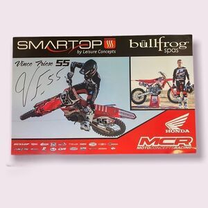 𝅺SIGNED VINCE FRIESE SUPERCROSS POSTER